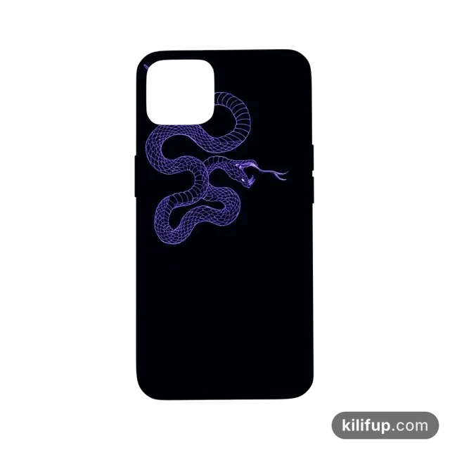 Snake Mor Telefon Kılıfı – iPhone ve Samsung model seçenekli