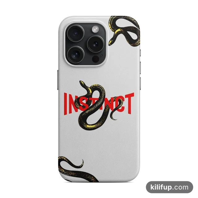 Instinct Telefon Kılıfı – iPhone ve Samsung model seçenekli