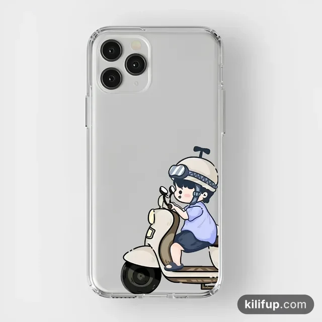 Motorcu Couple erkek Telefon Kılıfı – iPhone ve Samsung model seçenekli