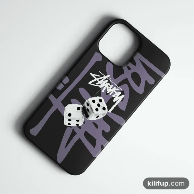Stüssy Dice 02 Telefon Kılıfı – iPhone ve Samsung model seçenekli
