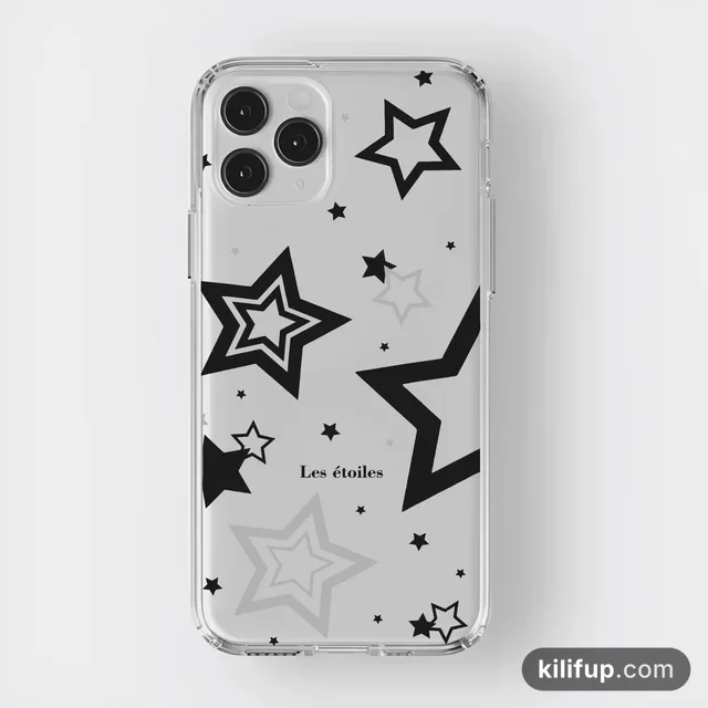 Les étoiles Telefon Kılıfı – iPhone ve Samsung model seçenekli