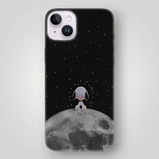 Yıldızlara Bakan Snoopy Desenli Kılıf