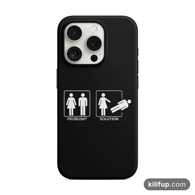 Problem Telefon Kılıfı – iPhone ve Samsung model seçenekli
