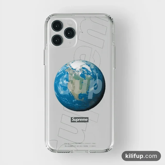 Supreme World Telefon Kılıfı – iPhone ve Samsung model seçenekli