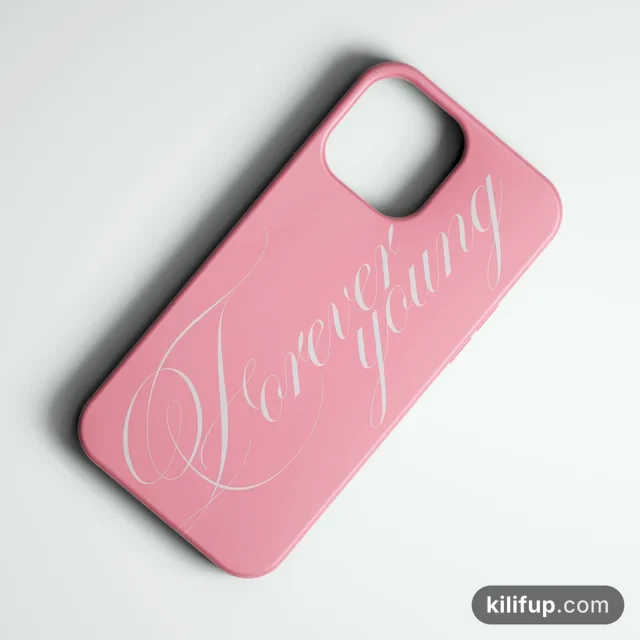 Forever Young Telefon Kılıfı – iPhone ve Samsung model seçenekli