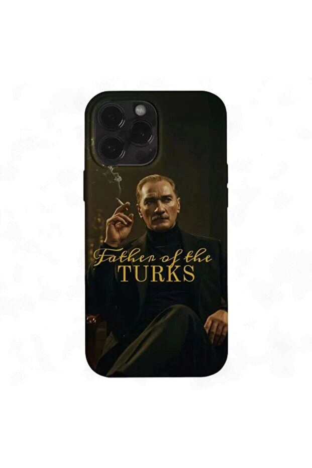 iPhone Uyumlu Atatürk Anı Premium İçi Kadife Telefon Kılıfı – Tasarım 44