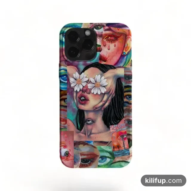 Psycho Telefon Kılıfı – iPhone ve Samsung model seçenekli