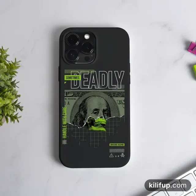 Deadly Telefon Kılıfı – iPhone ve Samsung model seçenekli