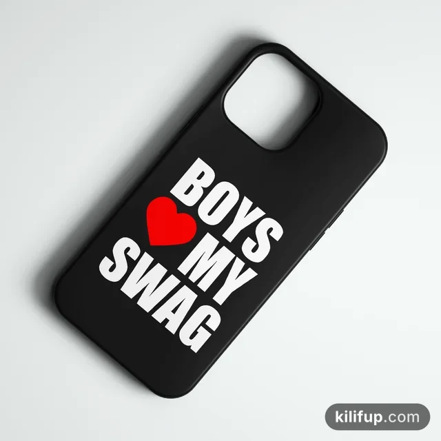 Boys Love My Swag Telefon Kılıfı – iPhone ve Samsung model seçenekli