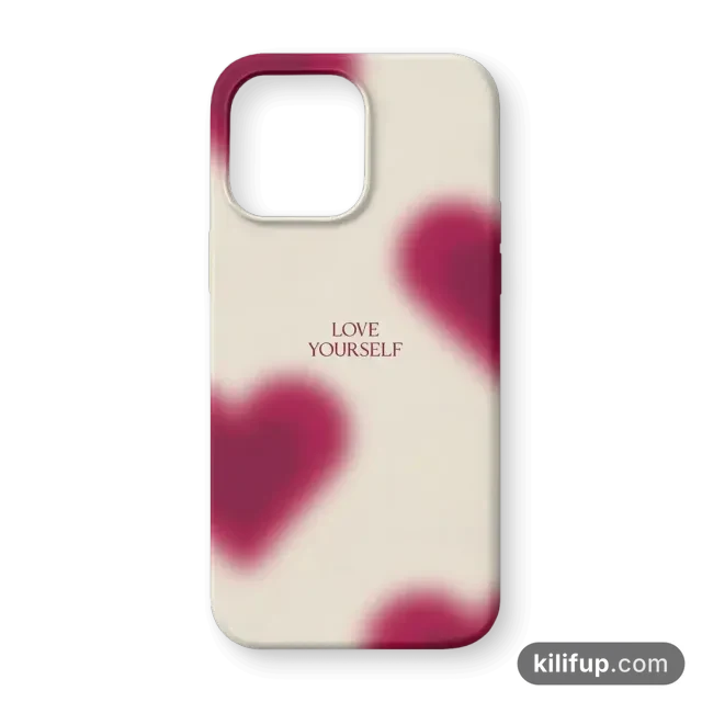 Love Yourself Telefon Kılıfı – iPhone ve Samsung model seçenekli