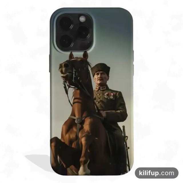 Atatürk Telefon Kılıfı Model 6 – iPhone ve Samsung model seçenekli