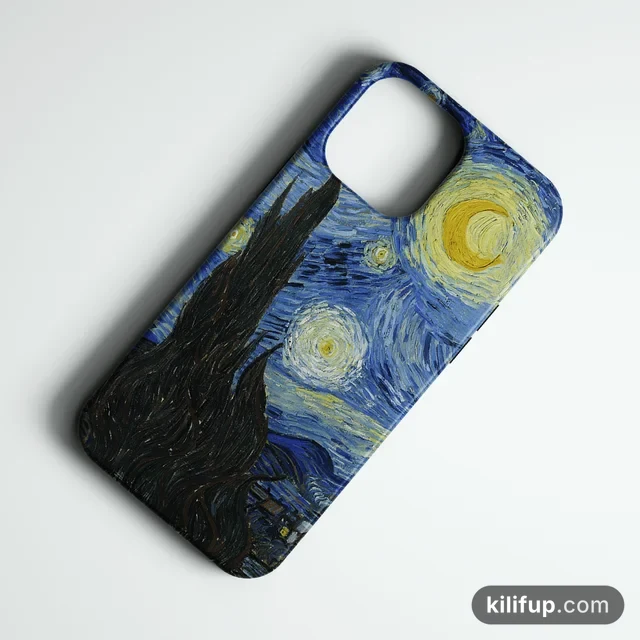 The Starry Night Telefon Kılıfı – iPhone ve Samsung model seçenekli