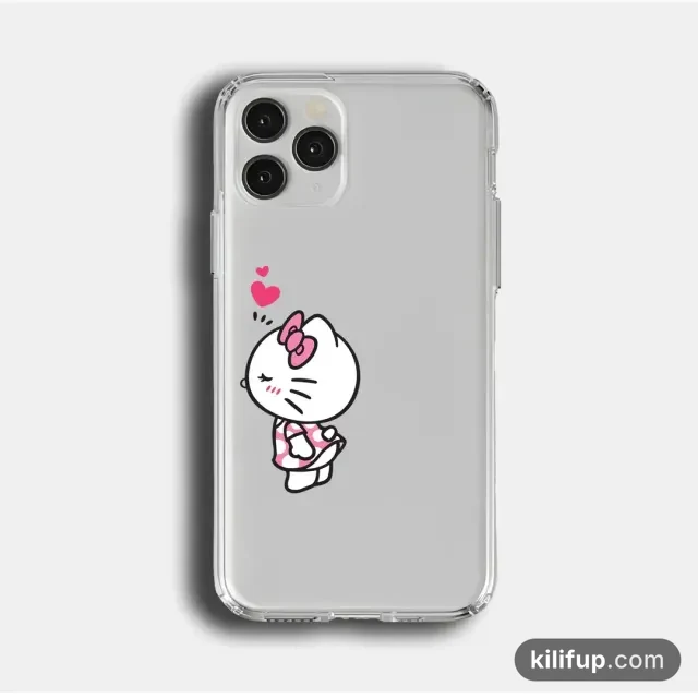 Hellokitty Şeffaf Kılıf