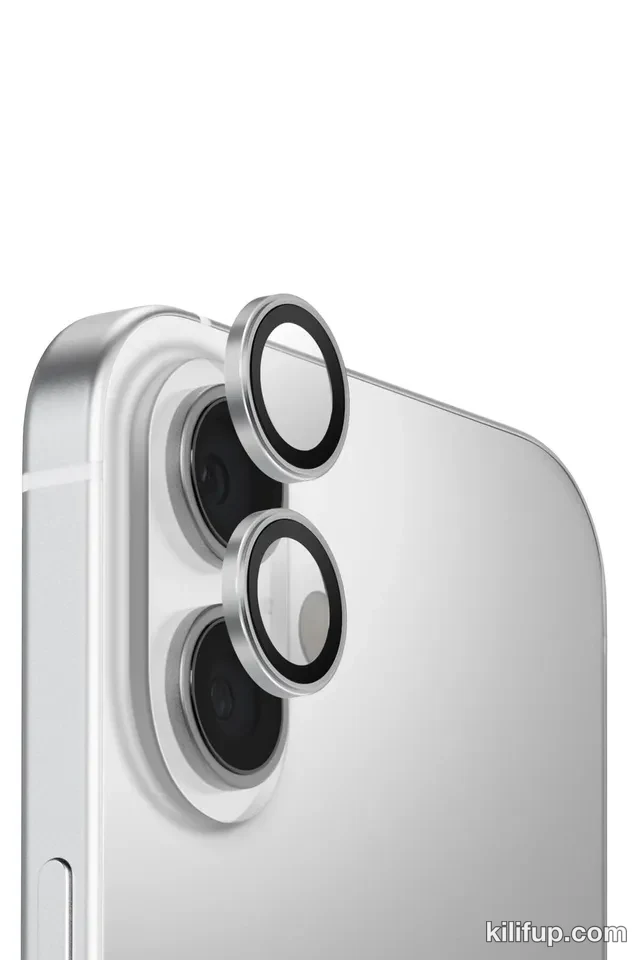 iPhone Kamera Lens Koruyucu – Alüminyum Çerçeveli Temperli Cam