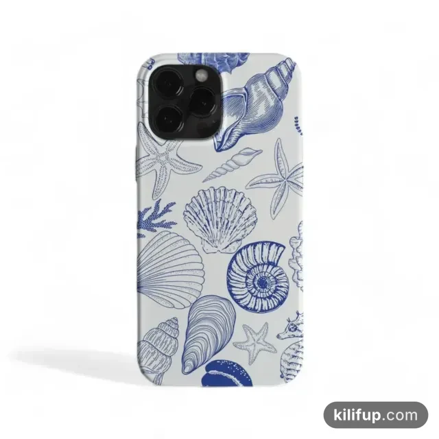 Sea Things 3 Telefon Kılıfı – iPhone ve Samsung model seçenekli
