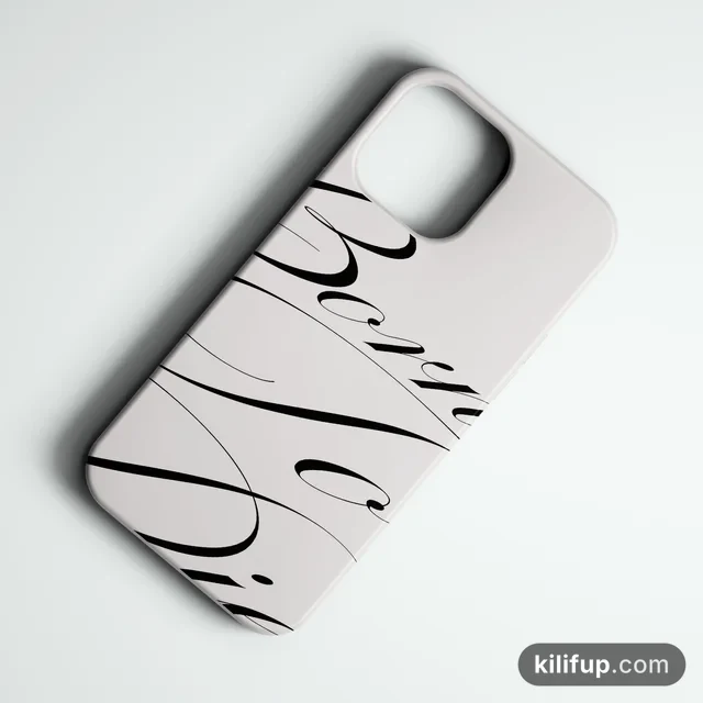 Born Script Telefon Kılıfı – iPhone ve Samsung model seçenekli