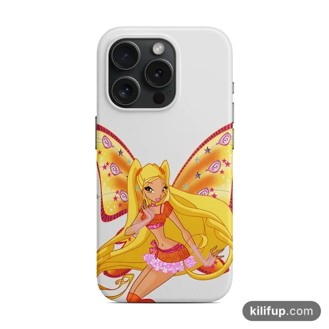 Winx Stella Telefon Kılıfı – iPhone ve Samsung model seçenekli
