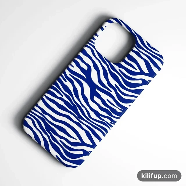 Zebra Chic Telefon Kılıfı – iPhone ve Samsung model seçenekli