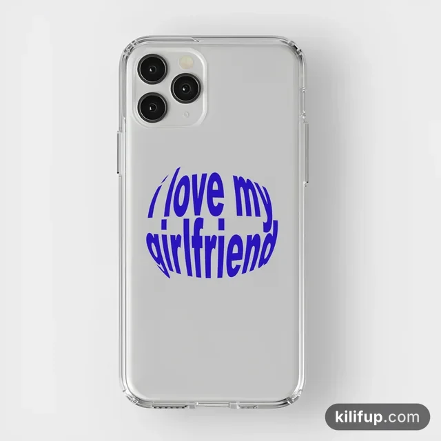 I Love My Gf Telefon Kılıfı – iPhone ve Samsung model seçenekli