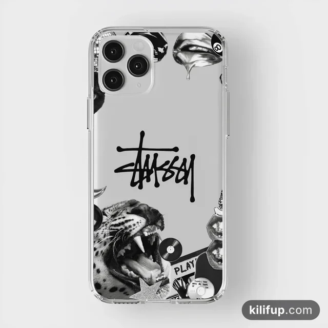 Stussy Tiger Telefon Kılıfı – iPhone ve Samsung model seçenekli