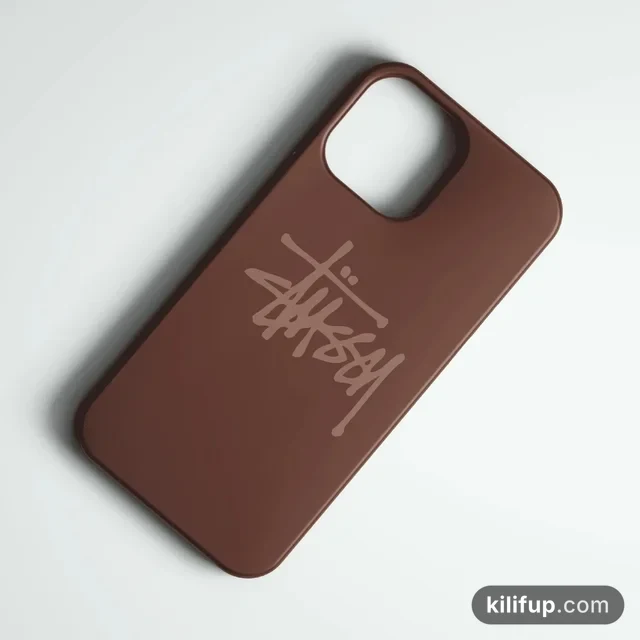 Stüssy Brown Telefon Kılıfı