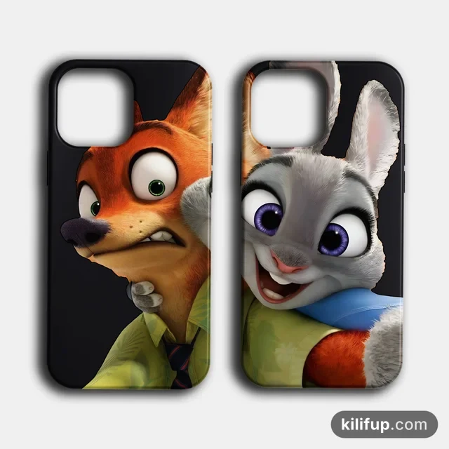 Nick&Judy Couple Yakın Plan Telefon Kılıfı – iPhone ve Samsung model seçenekli