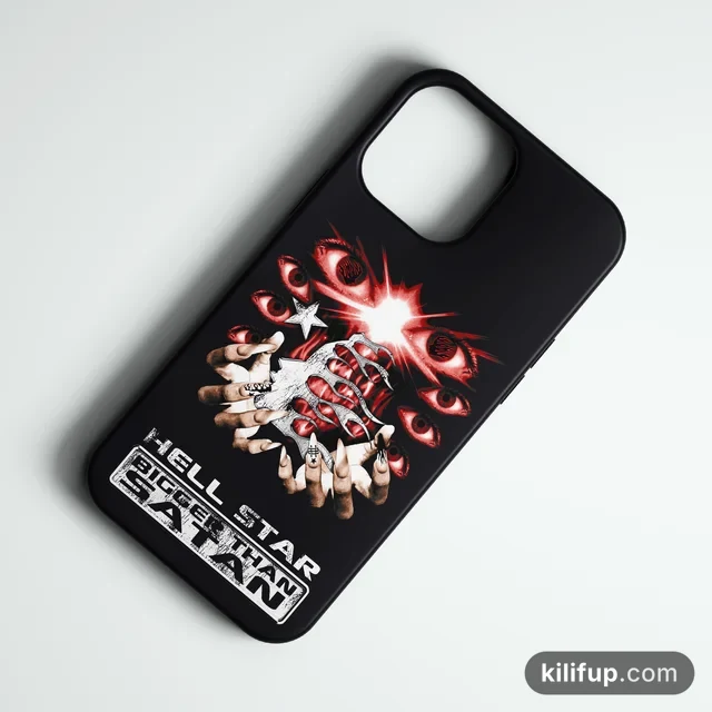 Hellstar Satan Telefon Kılıfı – iPhone ve Samsung model seçenekli