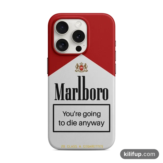 Marlboro Telefon Kılıfı – iPhone ve Samsung model seçenekli