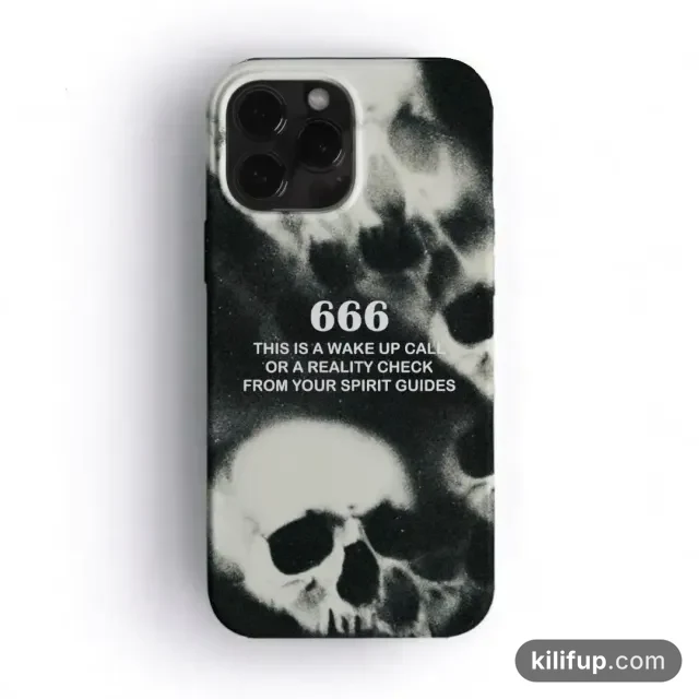 666 Telefon Kılıfı – iPhone ve Samsung model seçenekli