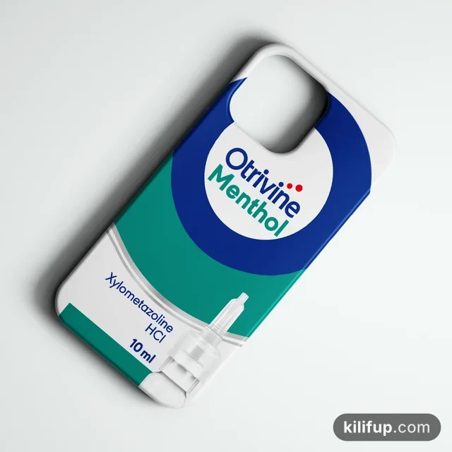 Otrivine Menthol Telefon Kılıfı – iPhone ve Samsung model seçenekli