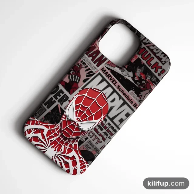 Spiderman Telefon Kılıfı – iPhone ve Samsung model seçenekli