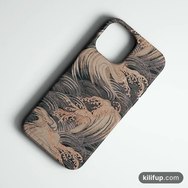 Great Wave Telefon Kılıfı – iPhone ve Samsung model seçenekli