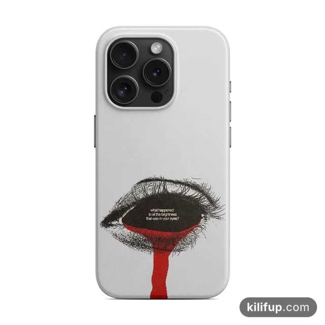 Eyes Telefon Kılıfı – iPhone ve Samsung model seçenekli