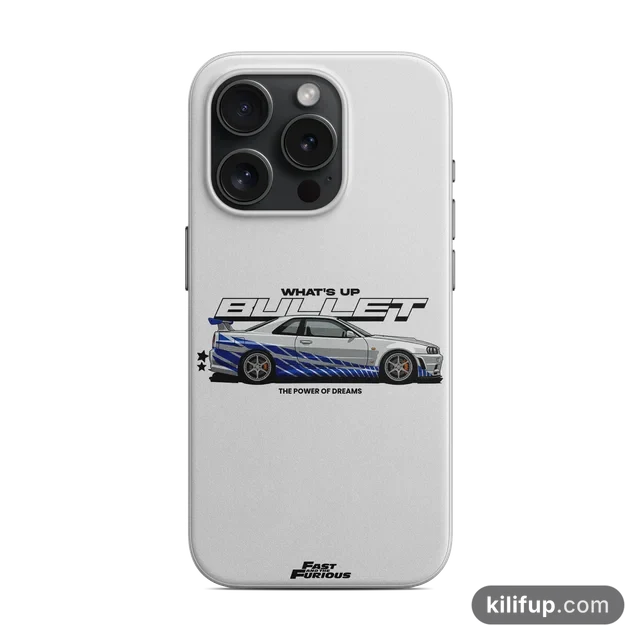 Fast and Furious Bullet Telefon Kılıfı – iPhone ve Samsung model seçenekli
