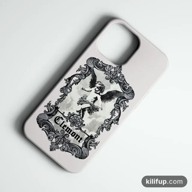 Baroque Angel Telefon Kılıfı – iPhone ve Samsung model seçenekli