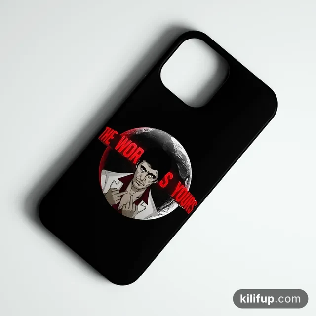 Tony The World Is Yours Telefon Kılıfı – iPhone ve Samsung model seçenekli