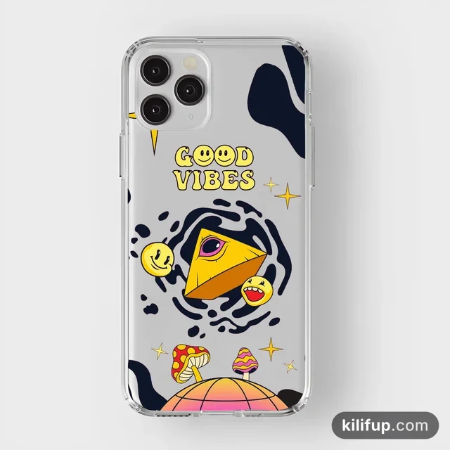 Good Vibes Telefon Kılıfı – iPhone ve Samsung model seçenekli
