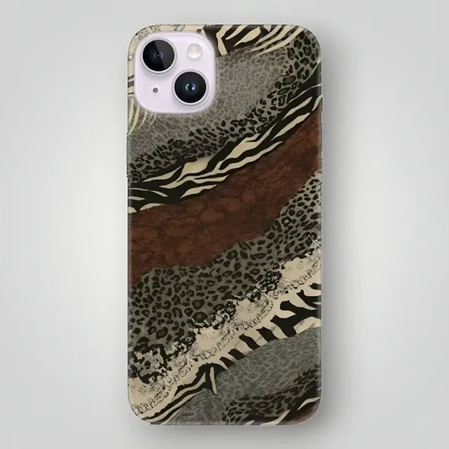 Leopar ve Zebra Desenli Kılıf