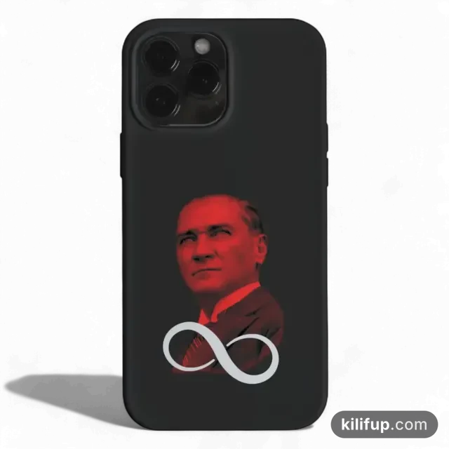 Atatürk Sonsuzluk Telefon Kılıfı – iPhone ve Samsung model seçenekli