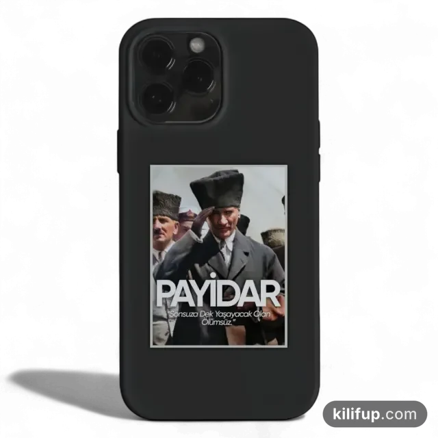Payidar Atatürk Telefon Kılıfı Model 2 – iPhone ve Samsung model seçenekli