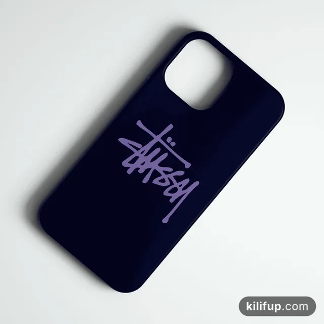 Stüssy Purple Telefon Kılıfı