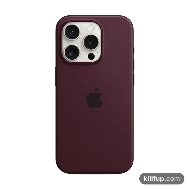 Düz Renk Logolu Bordo Telefon Kılıfı – iPhone ve Samsung model seçenekli