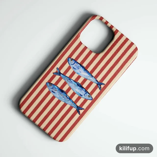 La Sardina Telefon Kılıfı – iPhone ve Samsung model seçenekli