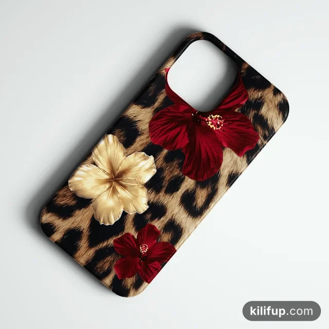Wild Bloom Telefon Kılıfı – iPhone ve Samsung model seçenekli
