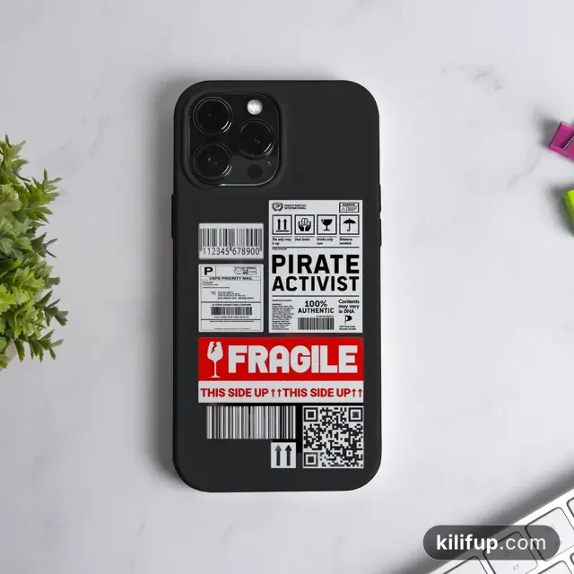 Fragile Telefon Kılıfı – iPhone ve Samsung model seçenekli