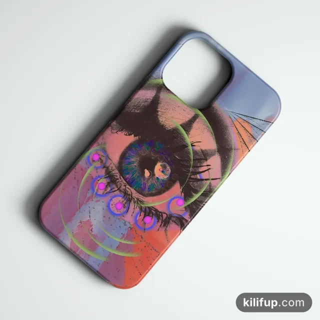 Eye Telefon Kılıfı – iPhone ve Samsung model seçenekli