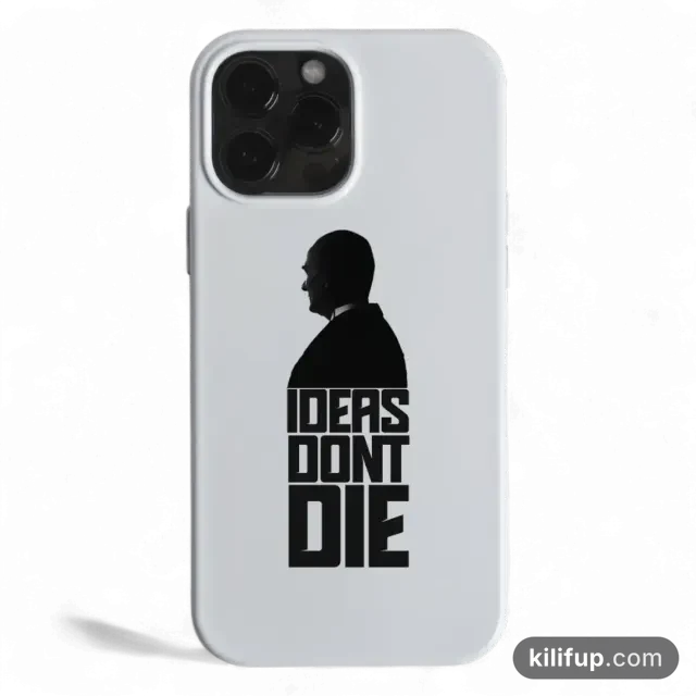 Ideas Dont Die Atatürk Telefon Kılıfı – iPhone ve Samsung model seçenekli