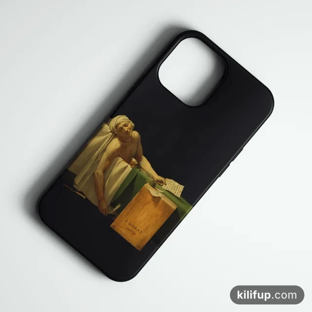 The Death of Marat Telefon Kılıfı – iPhone ve Samsung model seçenekli