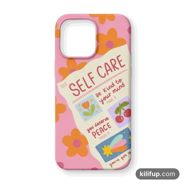 Self Care Telefon Kılıfı – iPhone ve Samsung model seçenekli