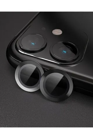 iPhone 11/12/12mını Uyumlu Orjınal Kamera Lensı 1.kalıte Sıyah Renk